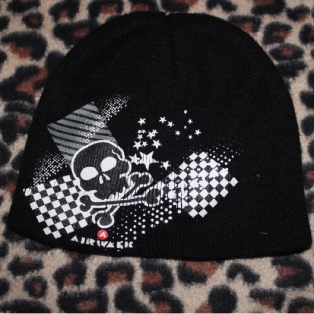 vintage airwalk skull cap